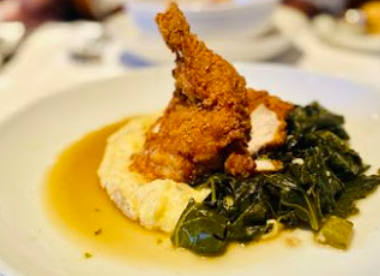 South City Kitchen signature dishes Springer Mountain Farms Chicken
Chicken Tenders
Sorghum Glazed Pork Belly